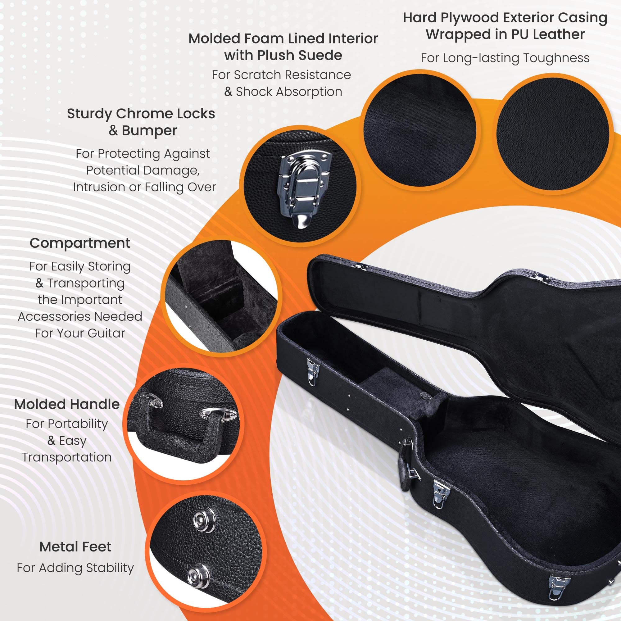 AW Acoustic Dreadnought Guitar Carrying