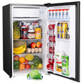 Upstreman Adjustable Thermostat Refrigerator Black BR321