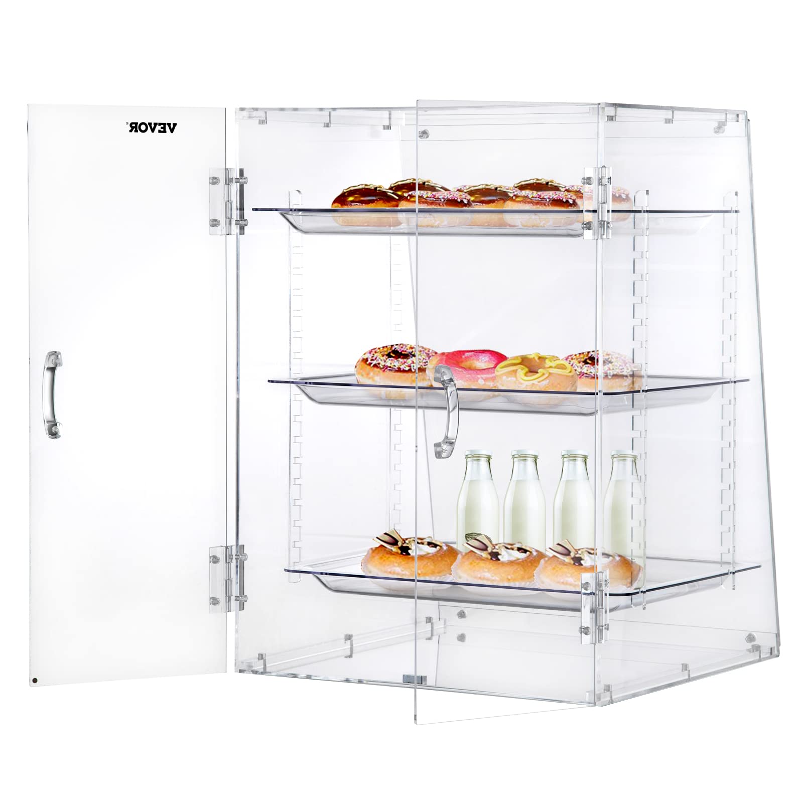 VEVOR Pastry Display Case with Removable Trays