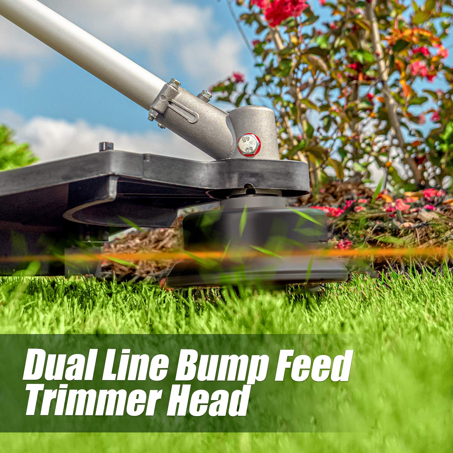 LawnMaster NPTGSP2517A No Pull Trimmer Electric