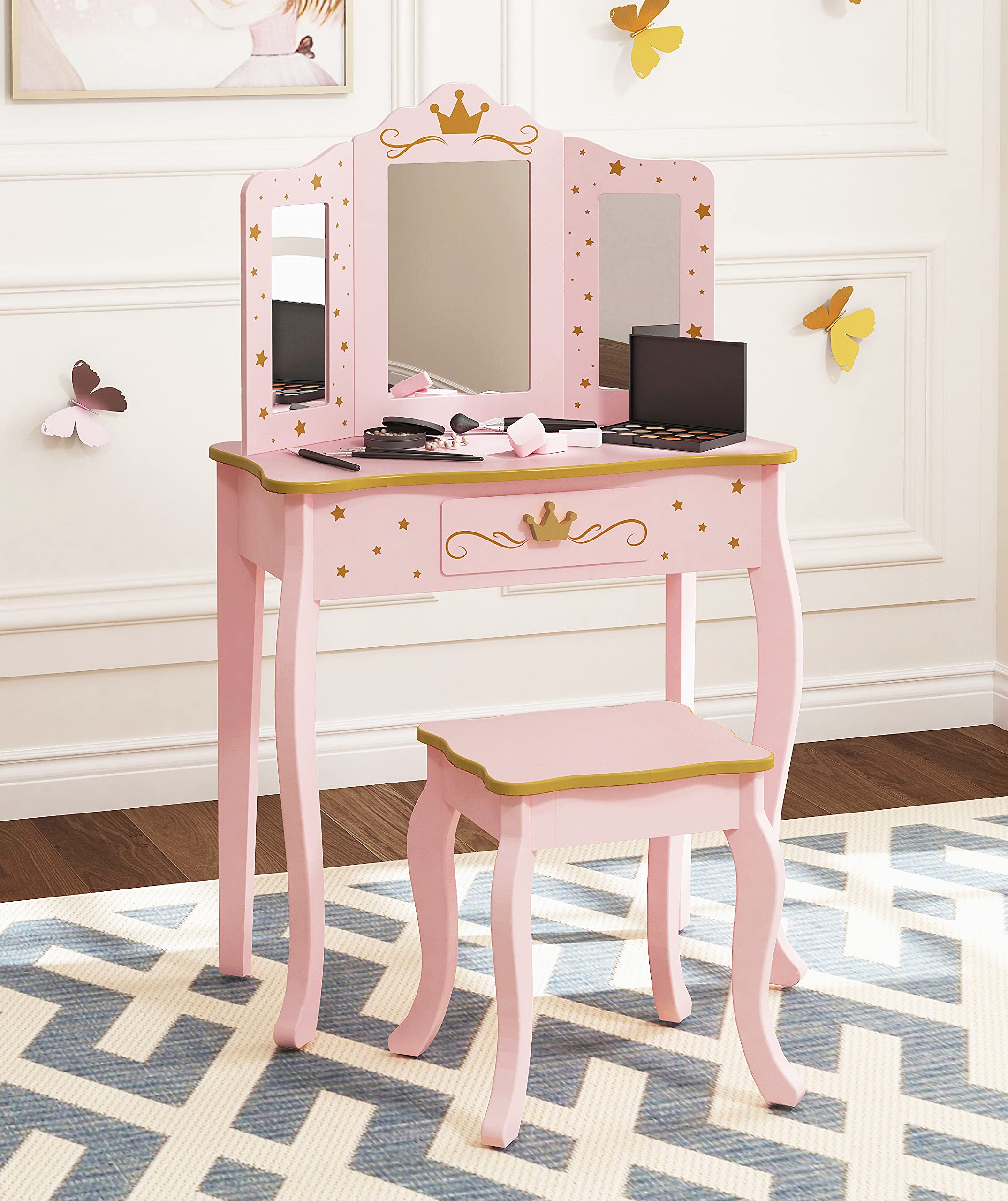 UTEX Pretend Vanity Dressing Draweruff0cPlay