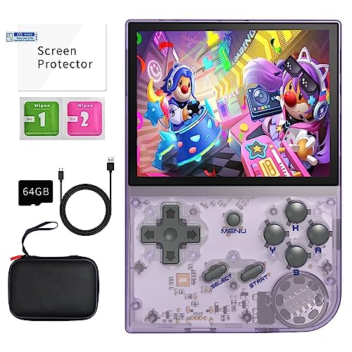 RG35XX Handheld GarlicOS Portable Transparent