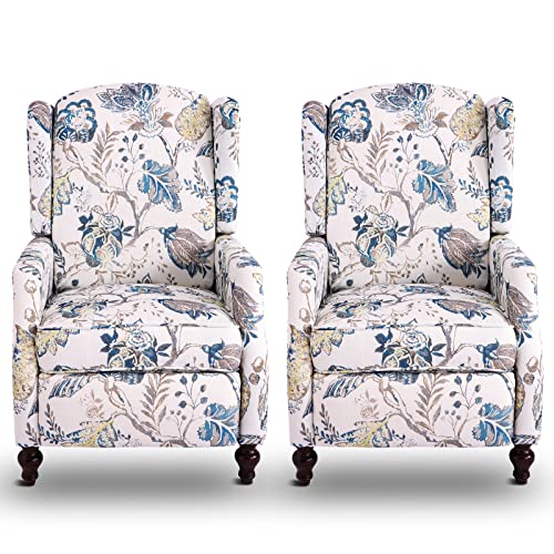 Consofa Wingback Recliner Massage Backrest