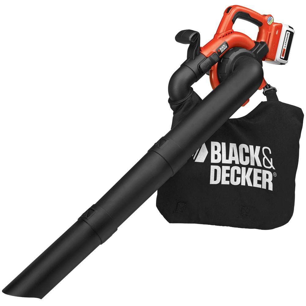BLACK+DECKER 40V MAX Cordless Handheld Leaf Blower and Vacuum Kit