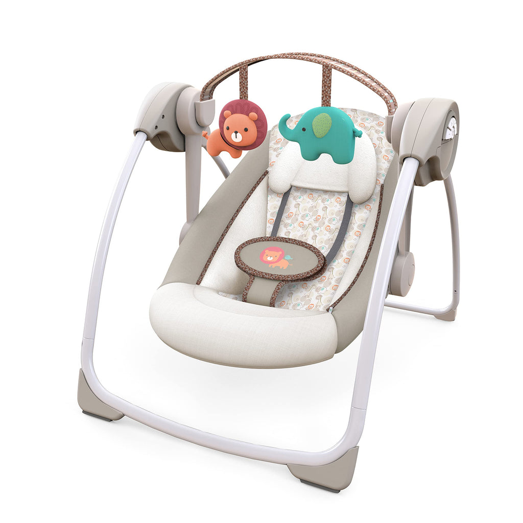 Ingenuity Cozy Kingdom Portable Swing