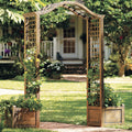 BrylaneHome Resin Garden Arch Trellis