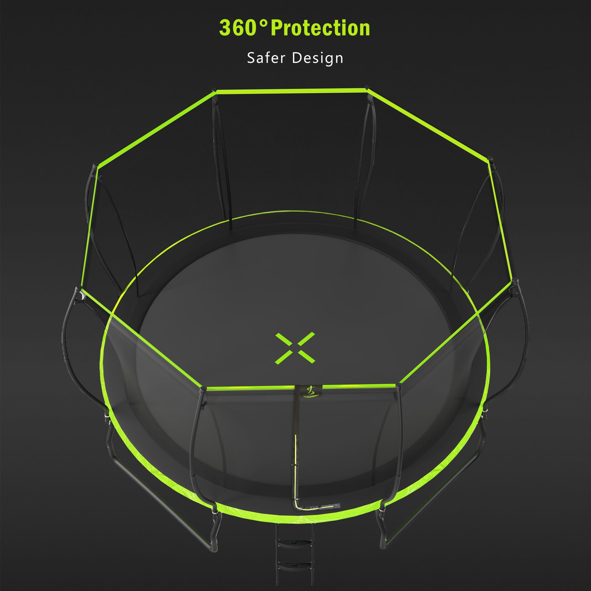 Merax Trampoline Basketball Recreational Trampolines