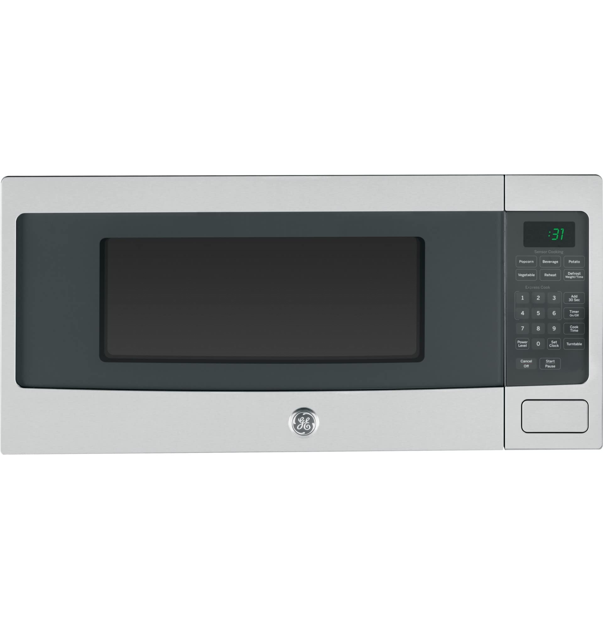 GE PEM31SFSS Stainless Countertop Microwave
