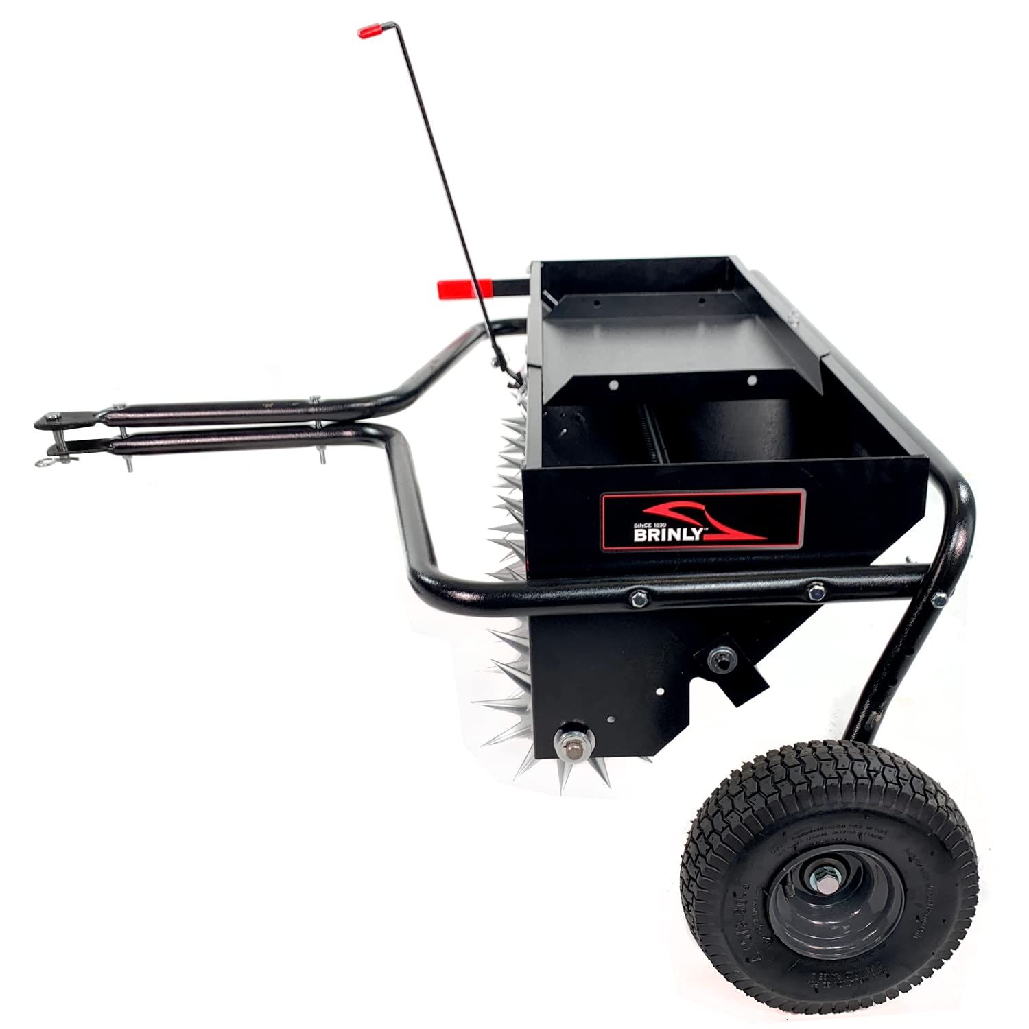 Brinly 40-Inch Combination Tow-Behind Aerator Spreader