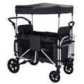 Stroller Wagon Featuring Harnesses Adjustable