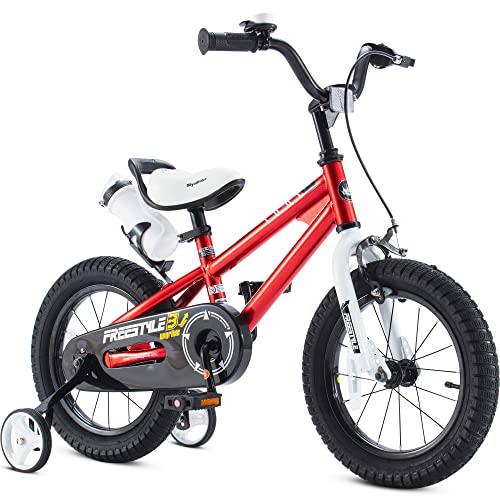 Royalbaby Freestyle Kids Bike 12 14 16 18 Inch Bicycle for Boys Girls Ages 3-9 Years, Multiple Colors