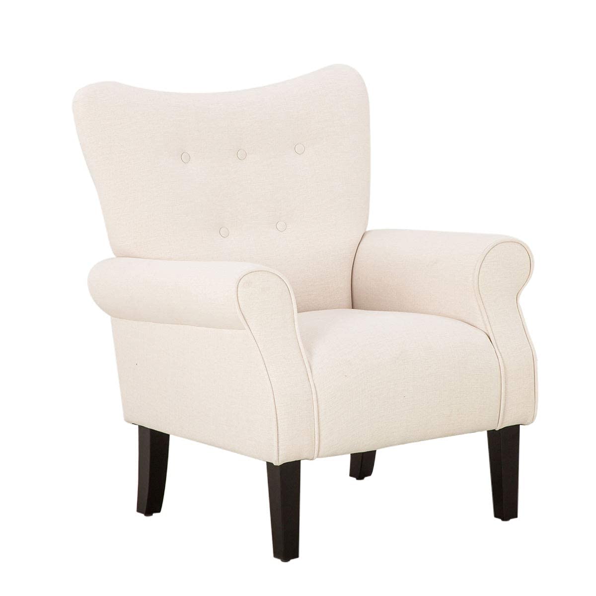 Mellcom Century Wingback Upholstered Bedroom