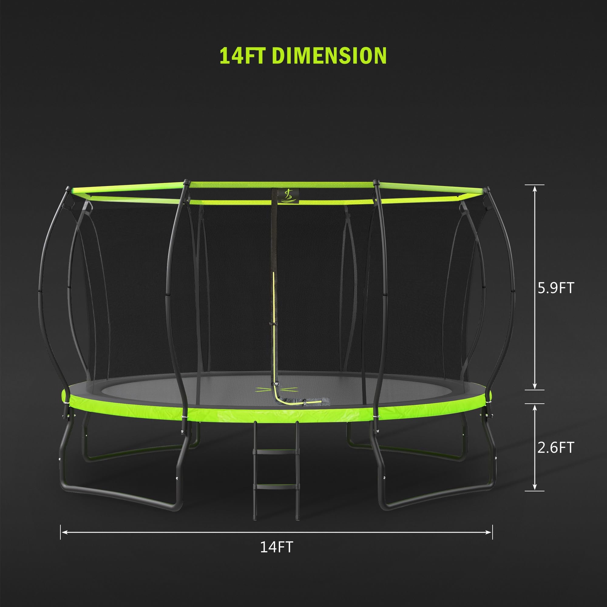 Merax Trampoline Basketball Recreational Trampolines