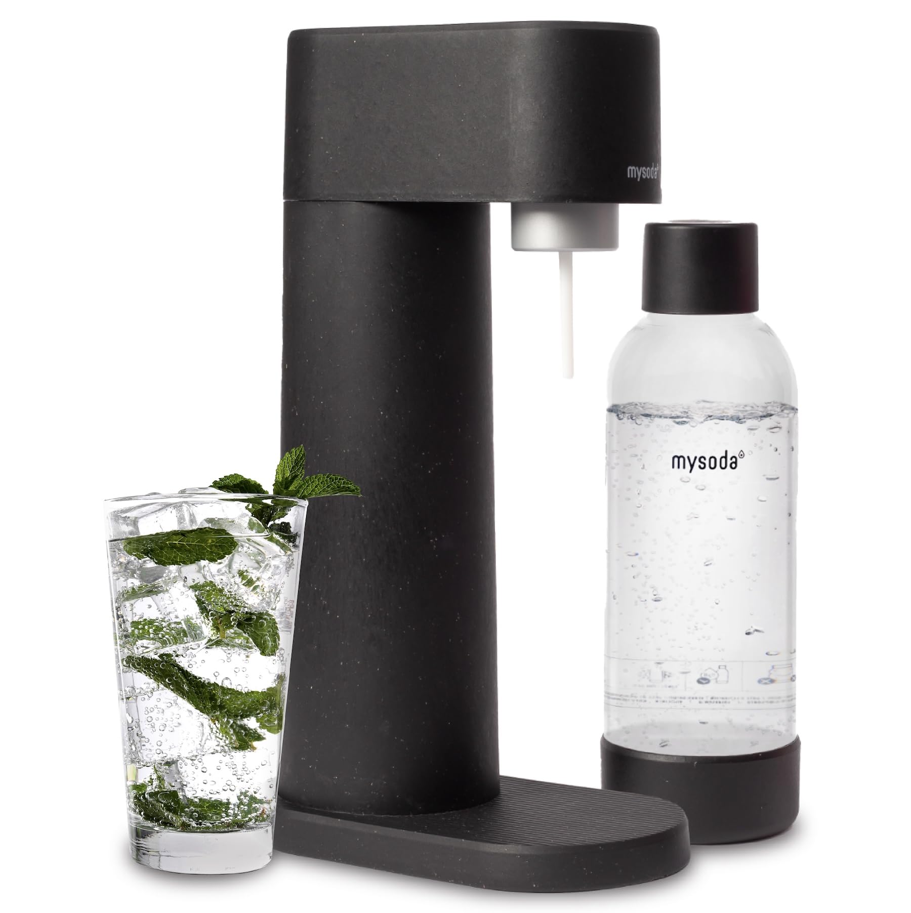 Mysoda Woody Black Carbonating Machine