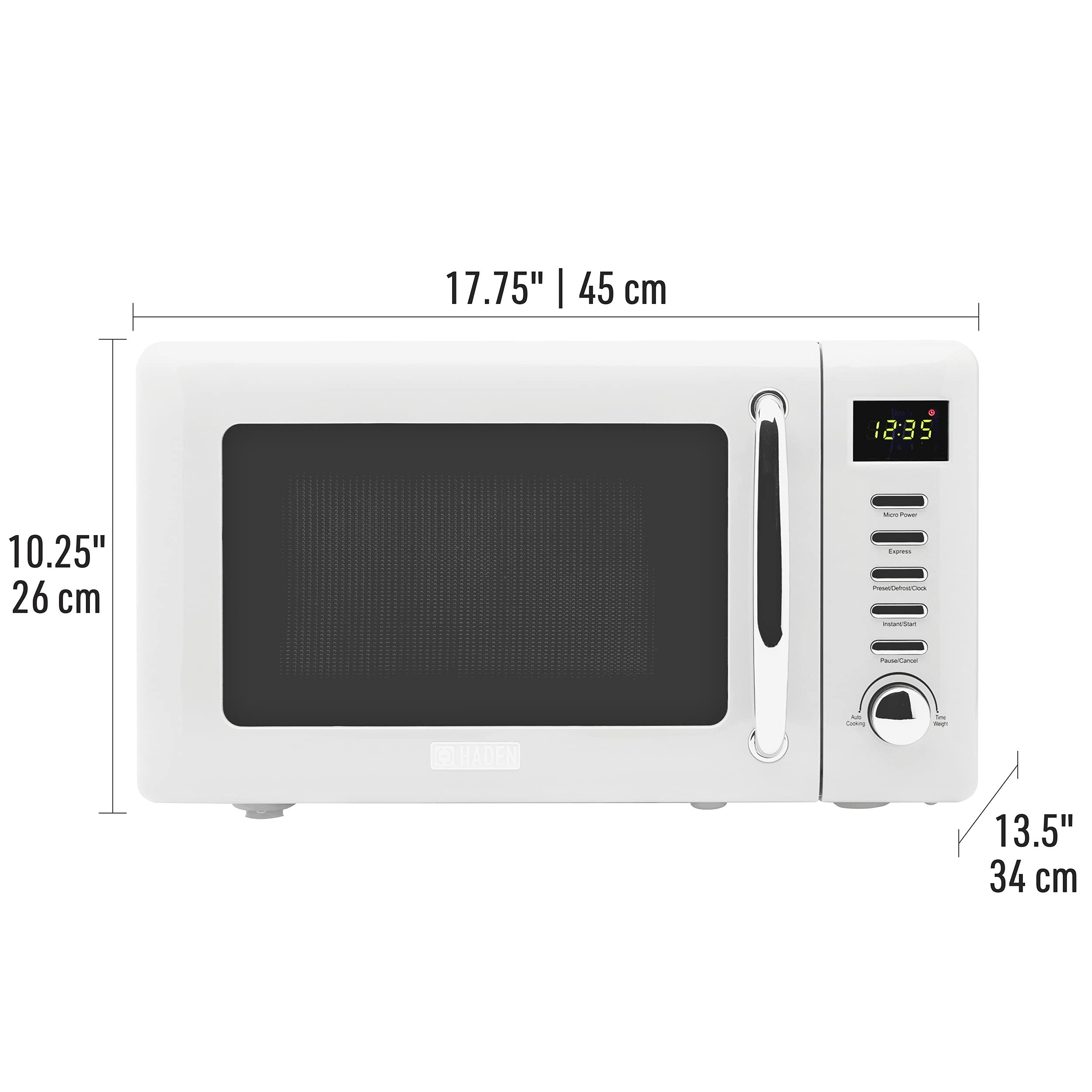 Haden 75060 Countertop Microwave Appliance