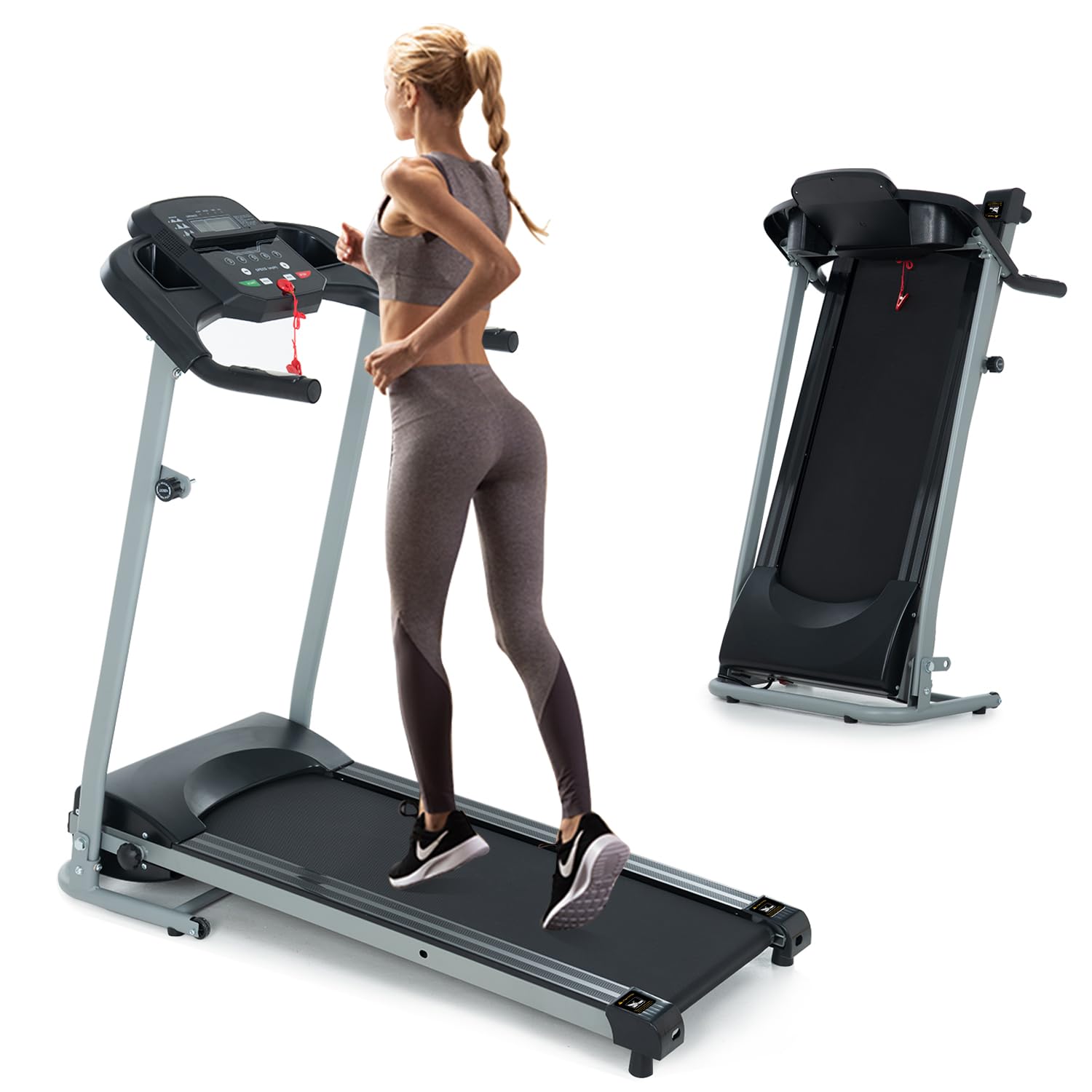 Foldable Treadmill Incline Portable Programs