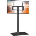 Universal Swivel Floor TV Stand for 27-65" Screens, Height Adjustable Mount, Model HT1002B
