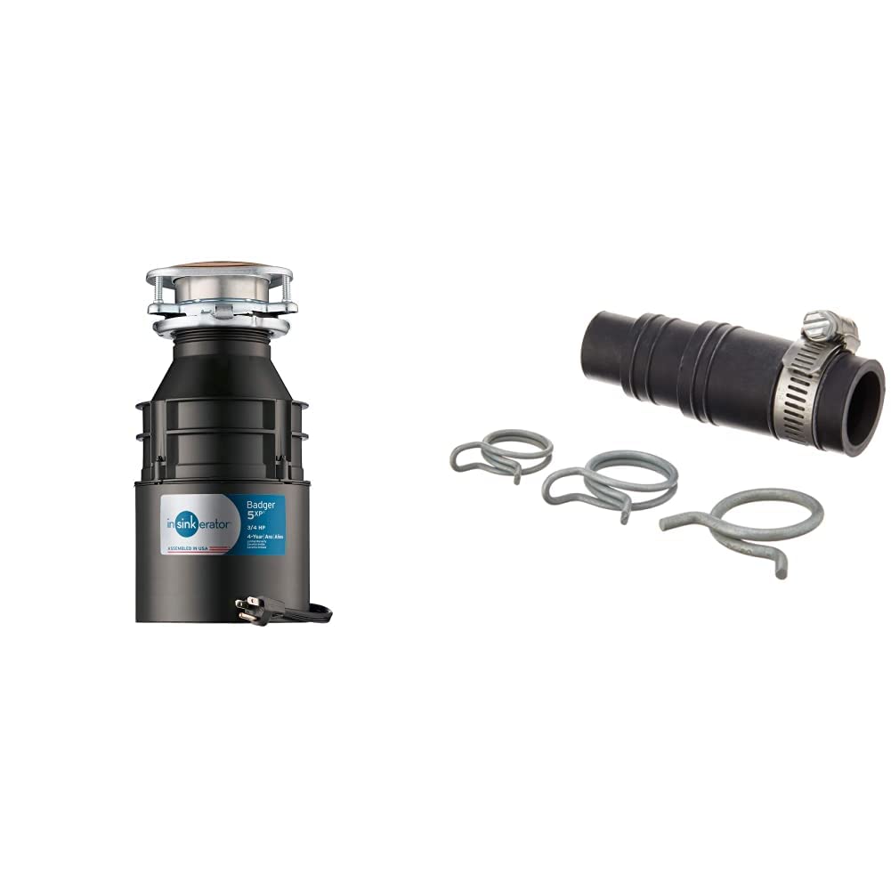 InSinkErator Badger 5XP 3/4 HP Garbage Disposal with Cord Kit