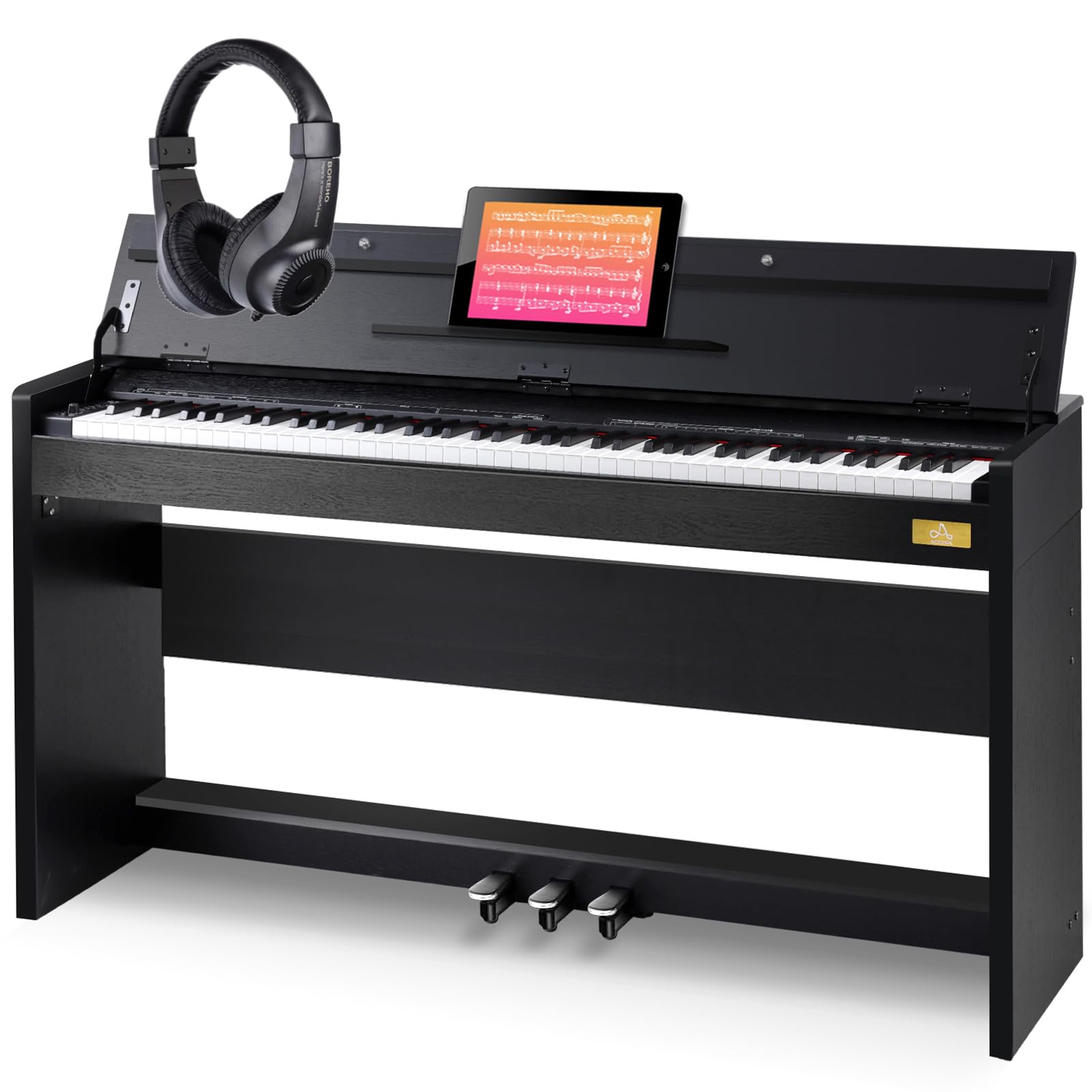 AODSK B 85 Electric Household Piano Black