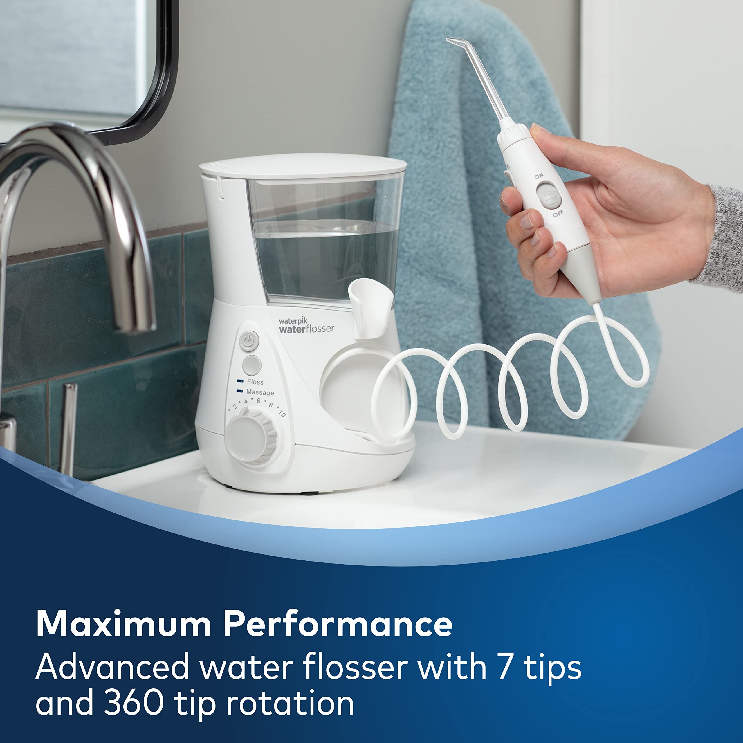 Waterpik Flosser Electric Countertop Irrigator