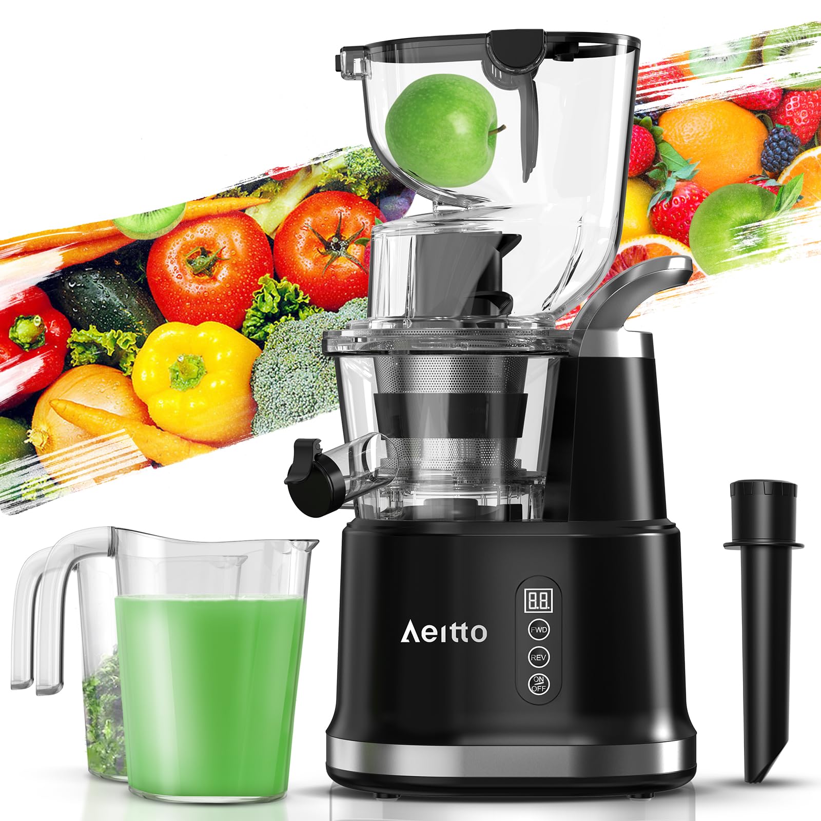 Aeitto Portable Masticating Juicer and Nutrient Extractor