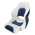 Seamander Premium White Captain Bucket Sport Boat Seat