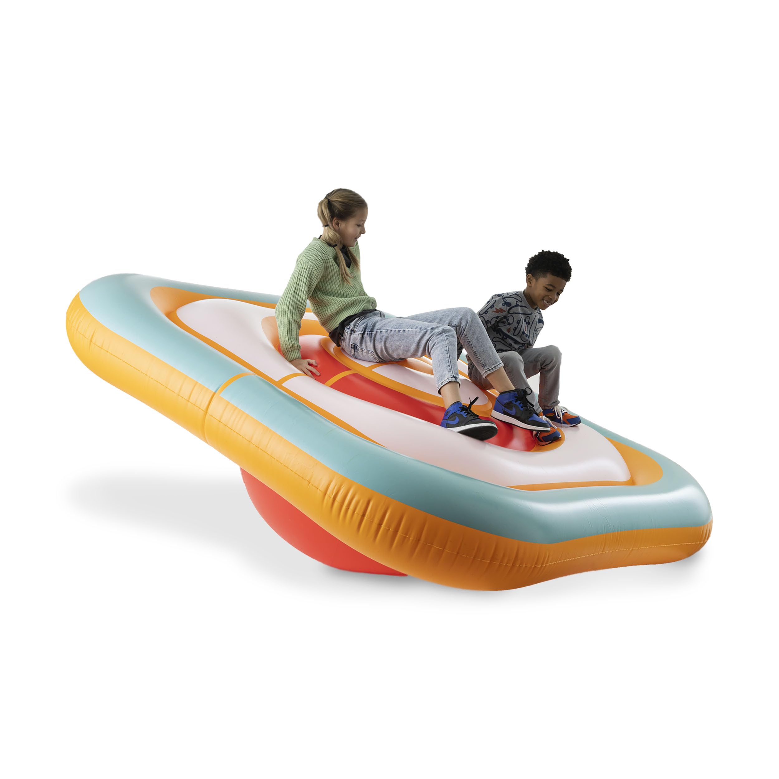 Hearthsong Inflatable Bullseye Platform Spinning