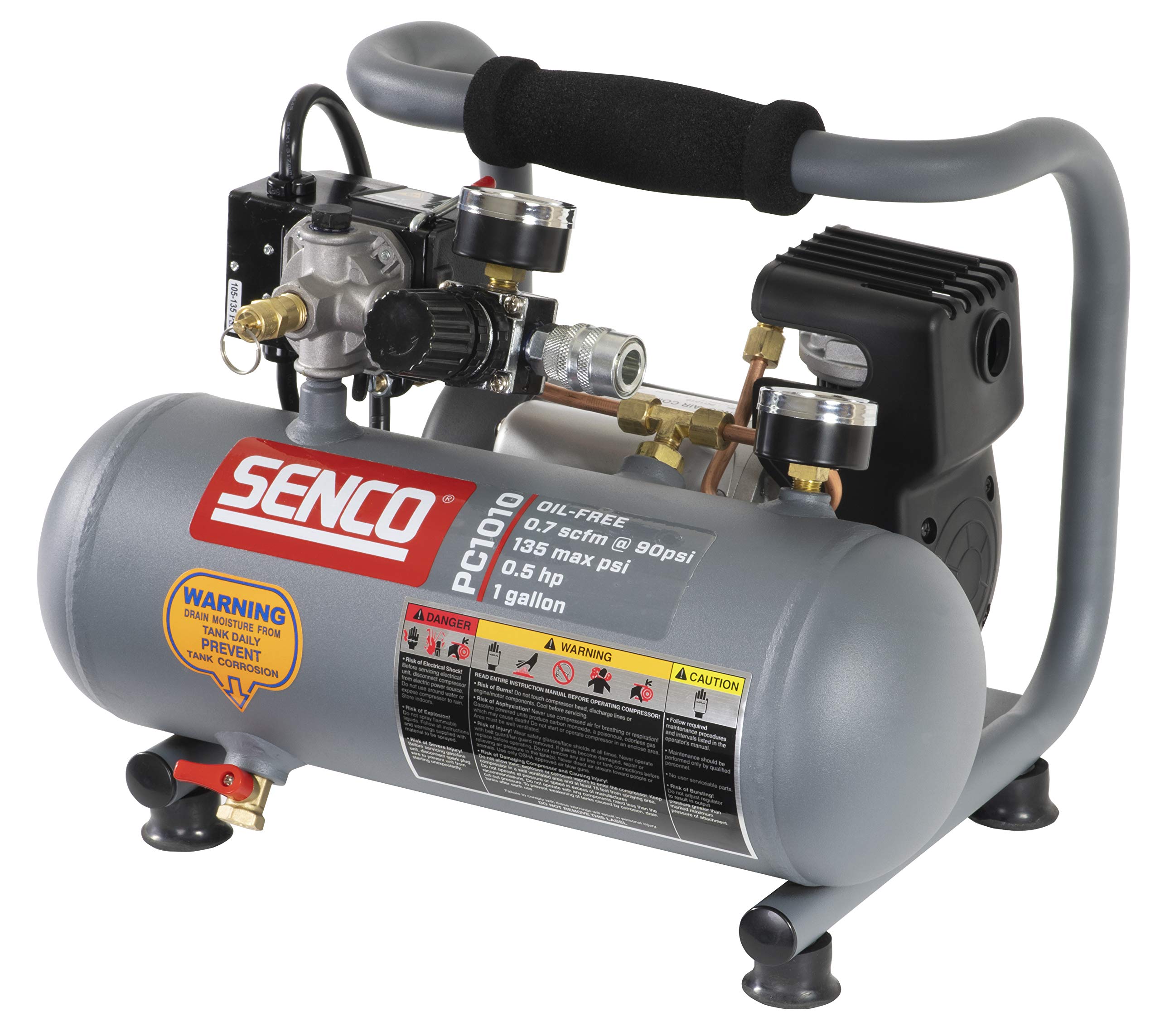 Senco PC1010 1 Horsepower 1 Gallon Compressor