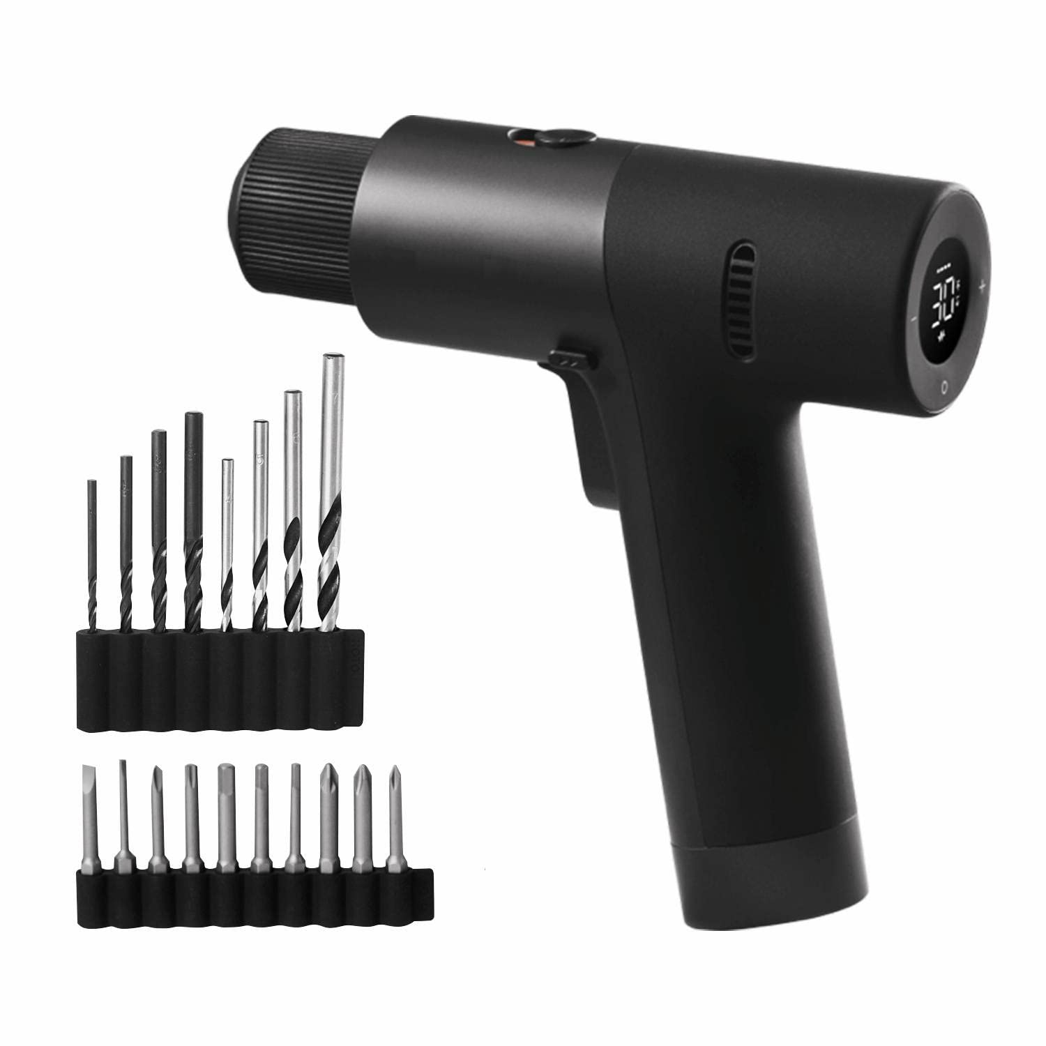 HOTO 12V Brushless Cordless Drill Kit