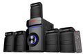 Rockville HTS45 800w 5.1 Channel Bluetooth Home Theater Audio System Subwoofer, Black