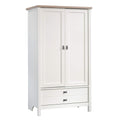 Sauder Cottage Armoire White Finish