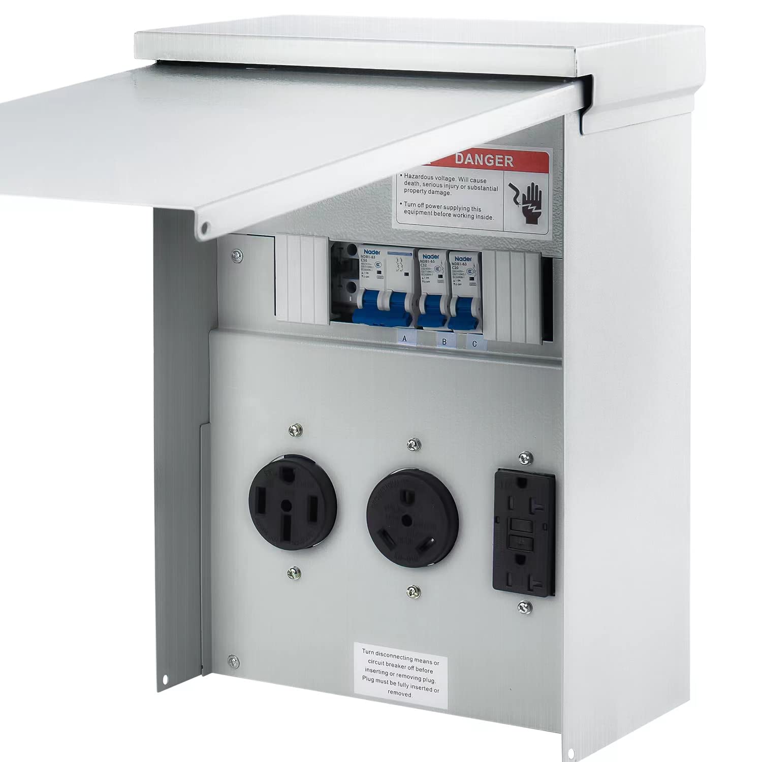 Kinchoix Temporary Power Outlet Panel