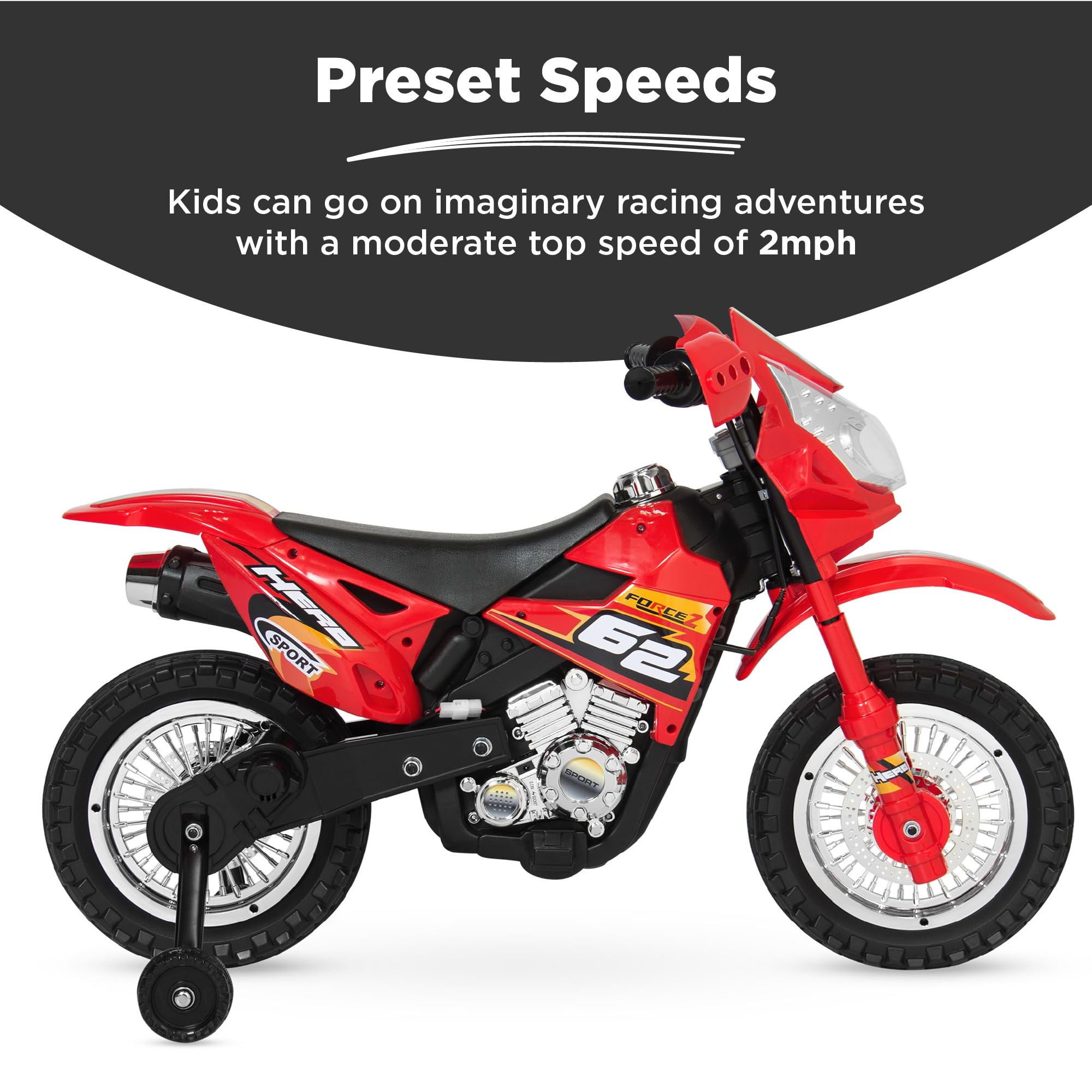 Best Choice Products Electric Ride-On Motorcycle for Kids