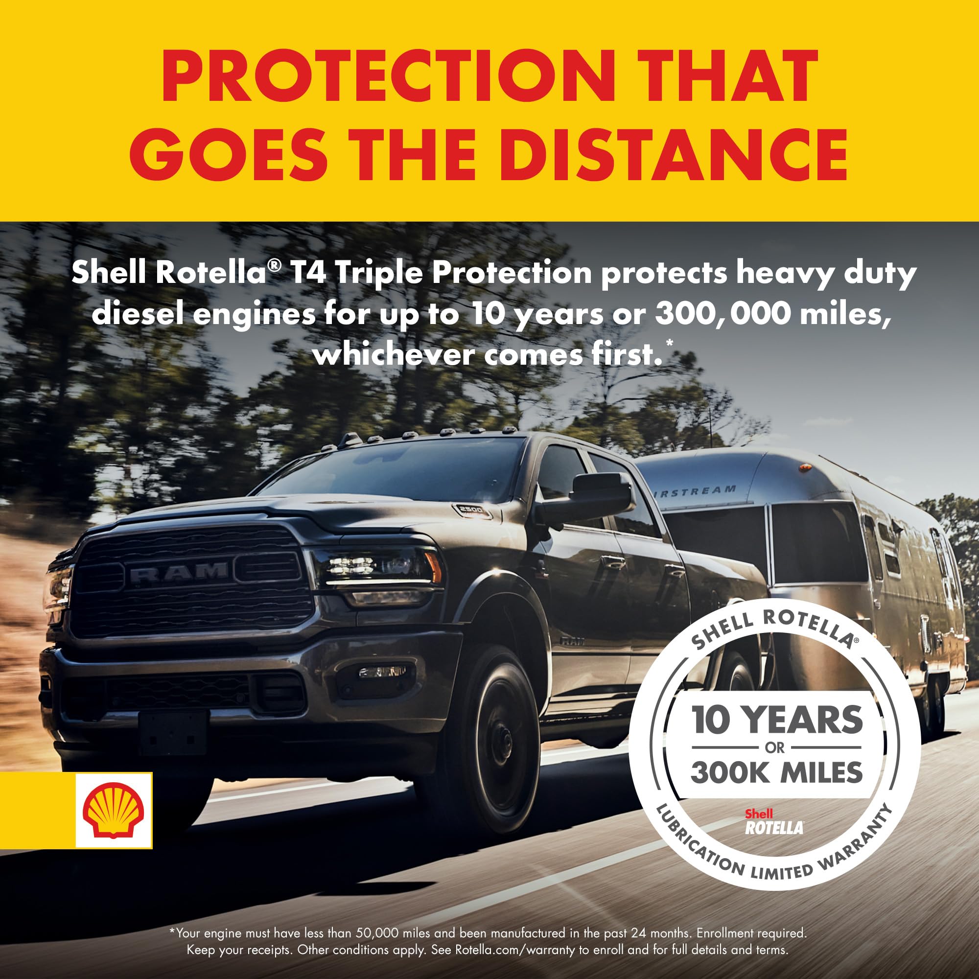 Shell Rotella Protection Conventional 5 Gallon