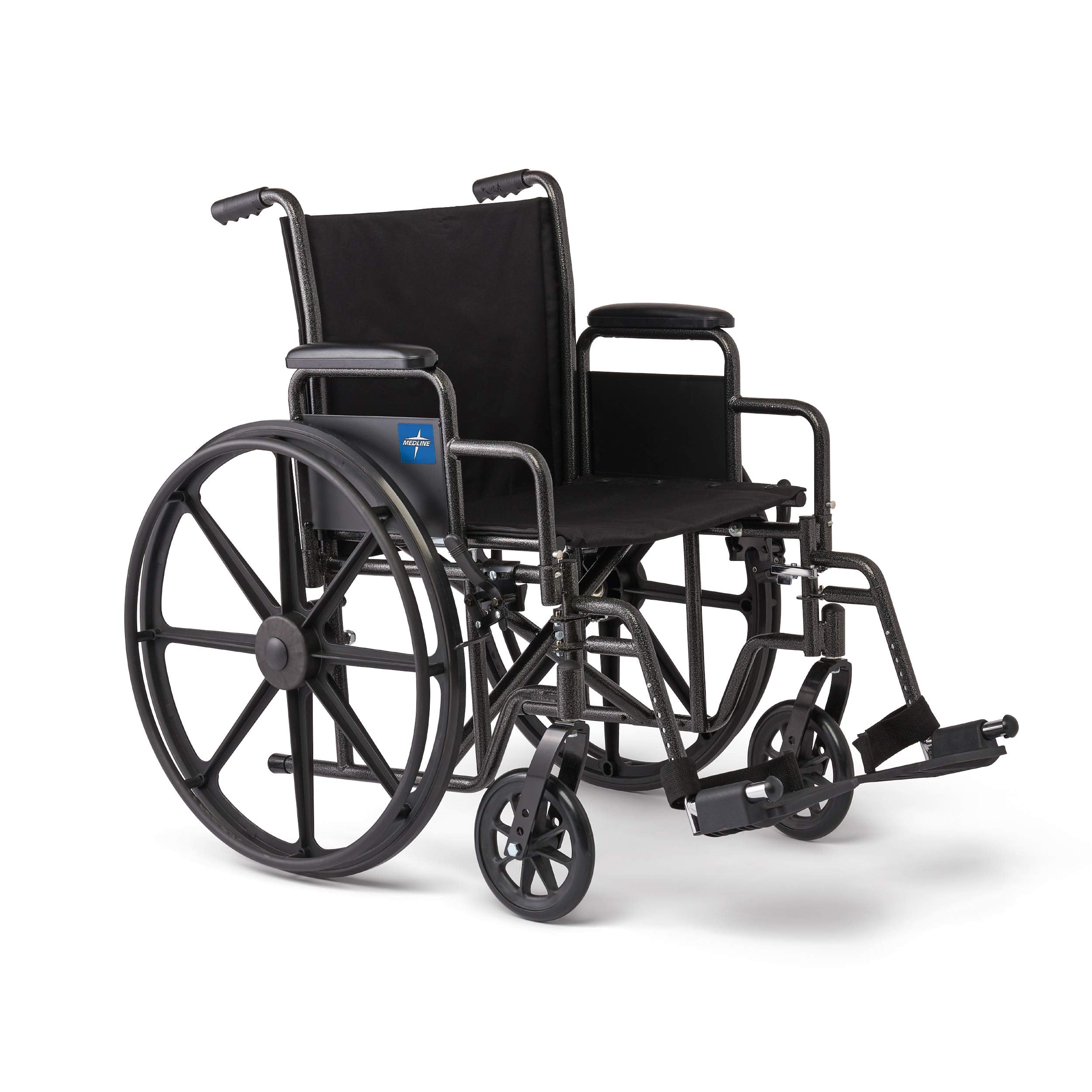 Medline Folding Wheelchair Swing Footrests
