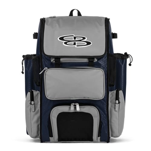 Boombah Superpack Bat Pack Equipment Backpack (Holds 4 Bats)