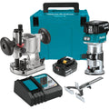 5.0 Ah 18V LXT Lithium-Ion Brushless Cordless Compact Router Kit XTR01T7