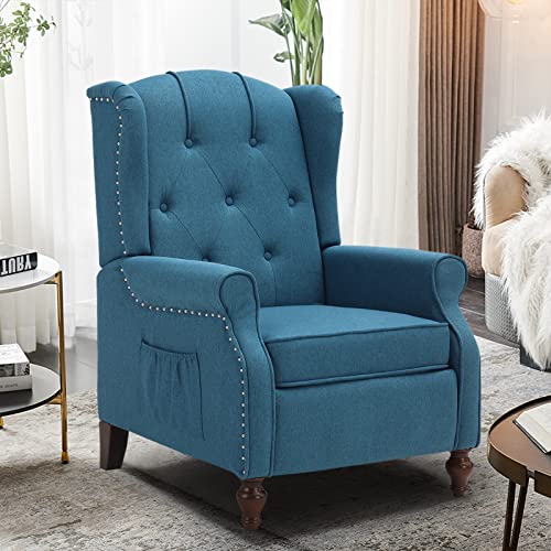 Consofa Wingback Recliner Massage Backrest