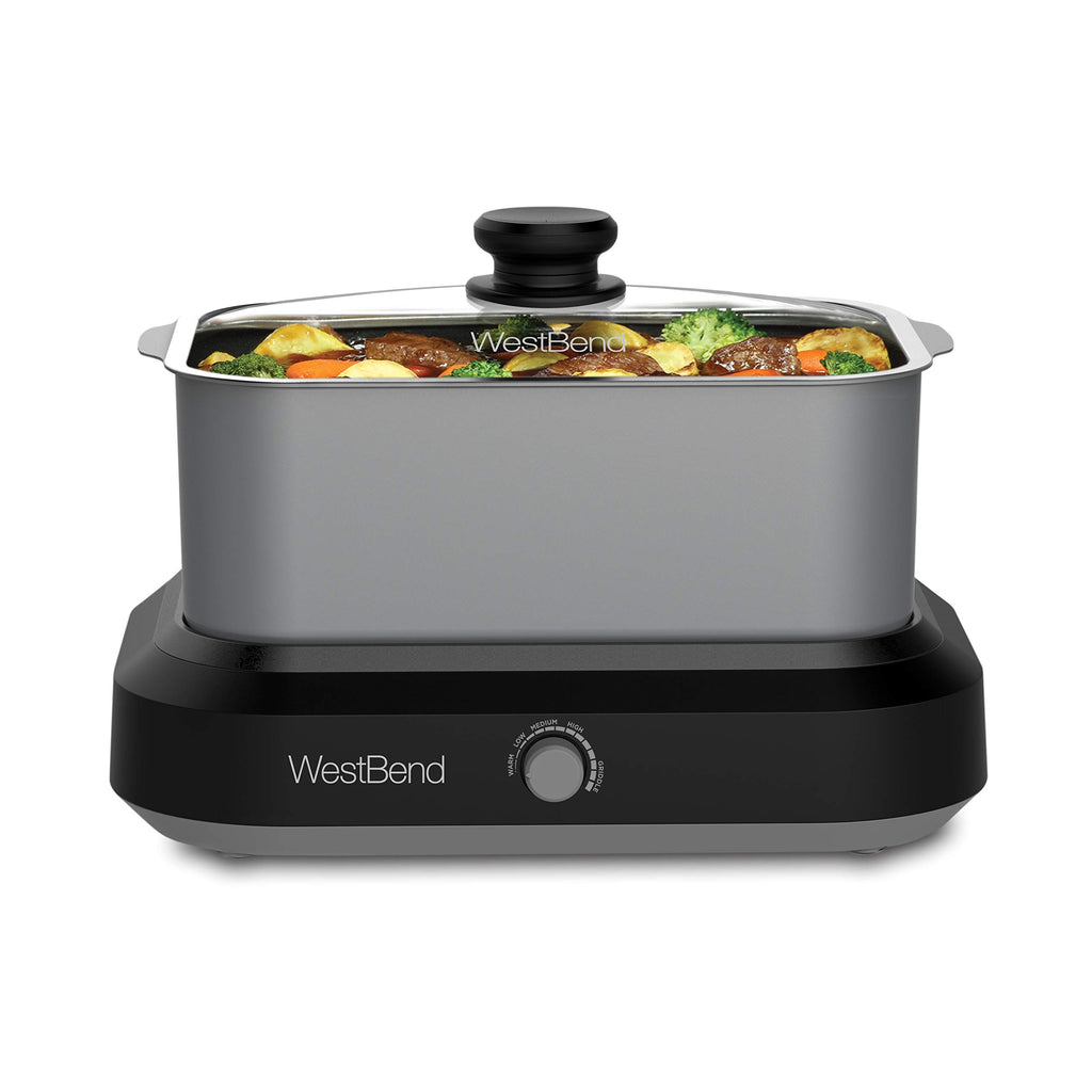 West Bend 87905 Versatility Slow Cooker with Temperature Control