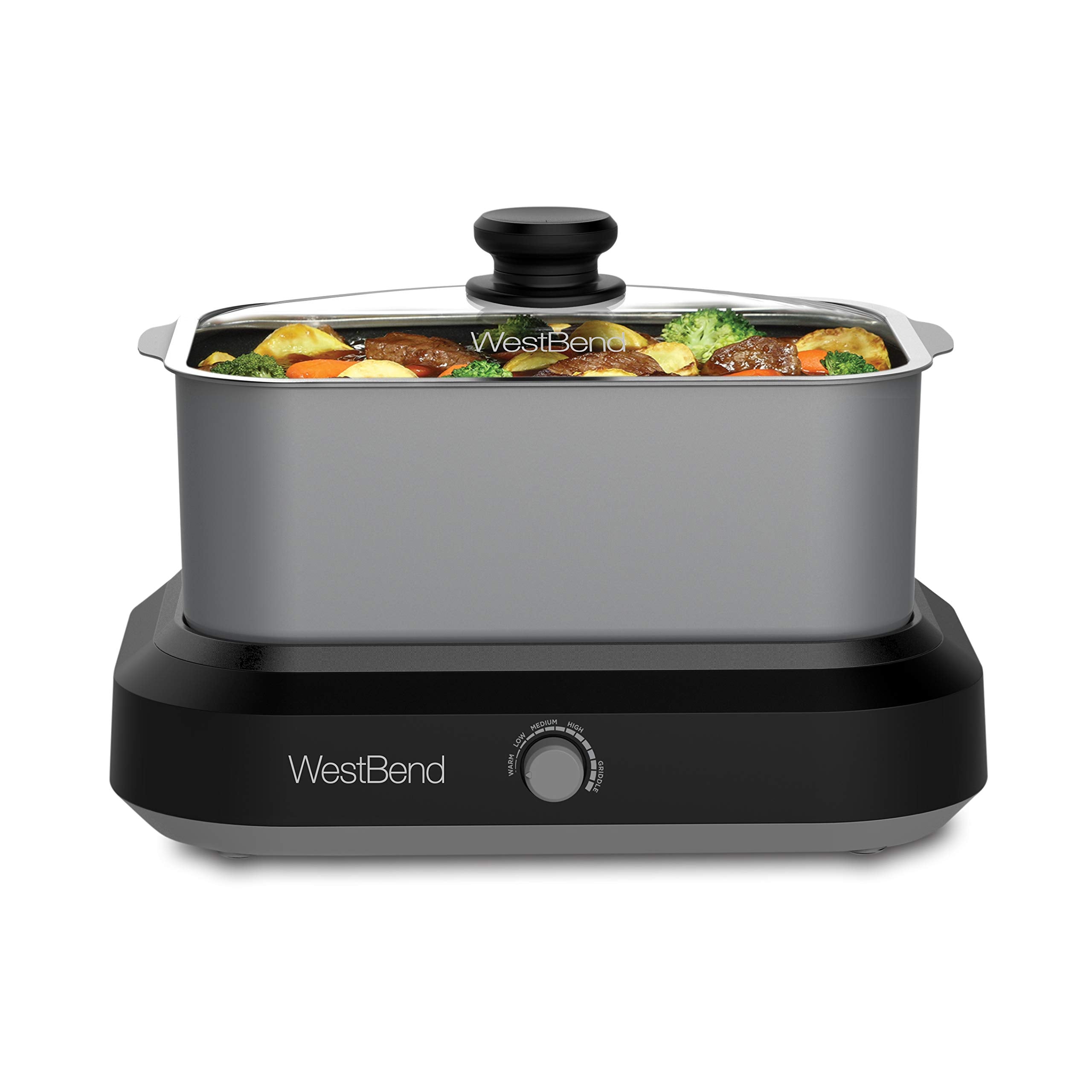 West Bend 87905 Versatility Slow Cooker with Temperature Control
