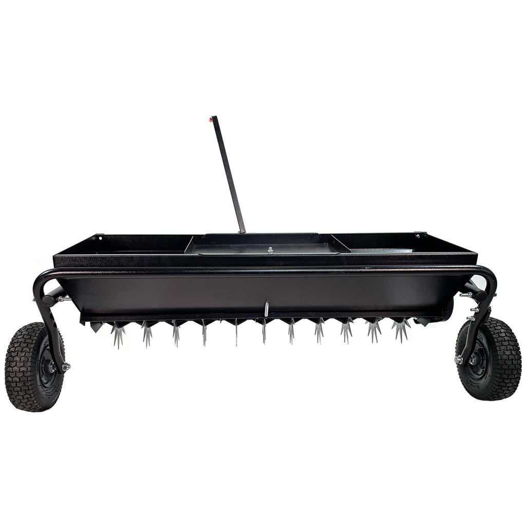Brinly 40-Inch Combination Tow-Behind Aerator Spreader