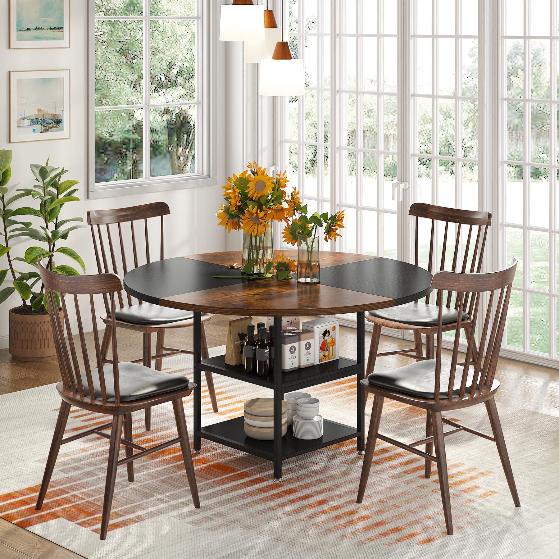 Tribesigns Dining Kitchen Dinner Storage