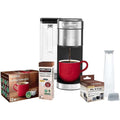 Keurig K-Supreme Plus C Single Serve Coffee Maker with Multi-stream Technology Incudes 15 K-Cup Pods, Water Filter   Handle, My K-Cupu00ae Universal Reusable Coffee Filter