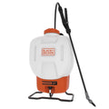BLACK DECKER 4 Gal. Black and Decker Battery Powered Backpack Sprayer 190657