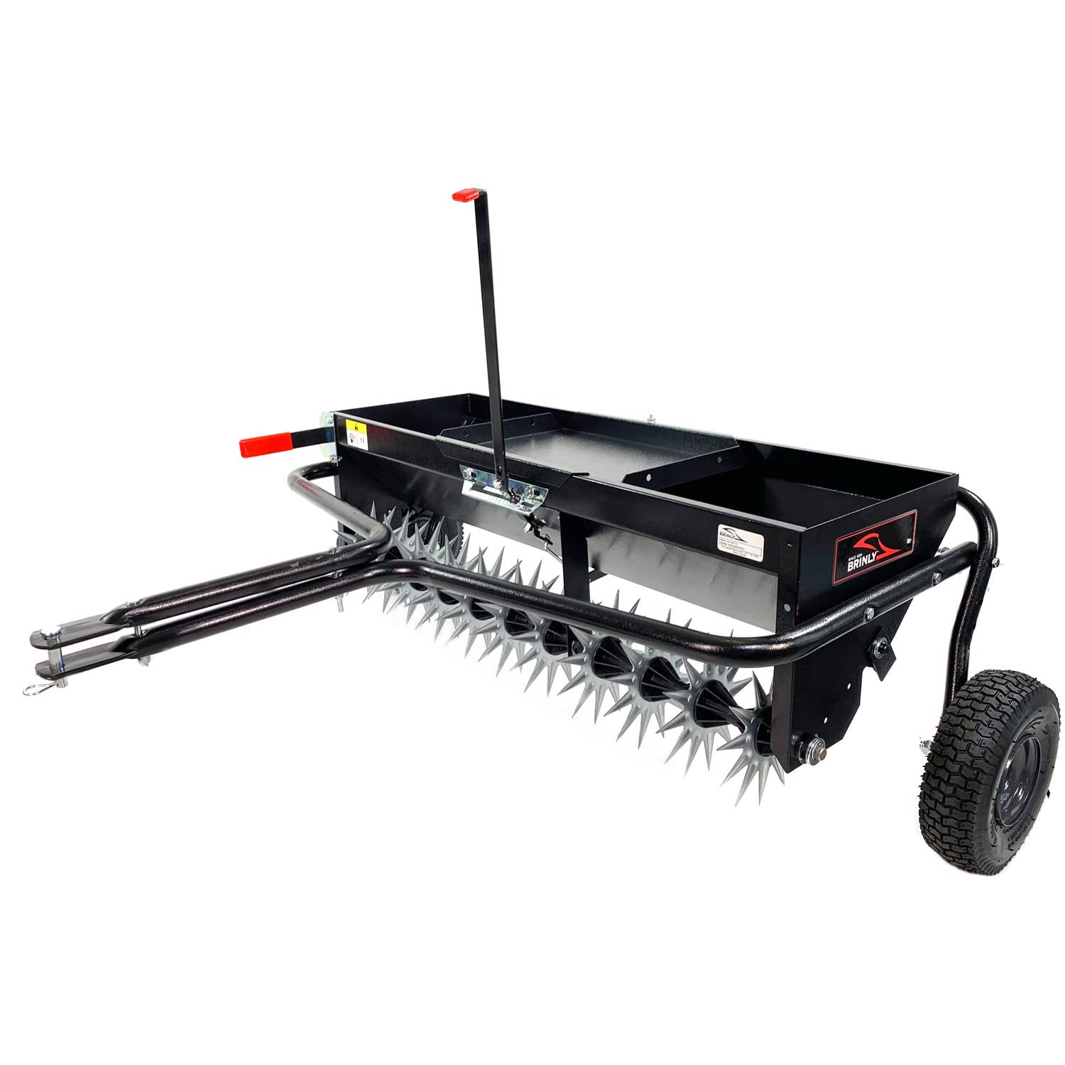 Brinly 40-Inch Combination Tow-Behind Aerator Spreader