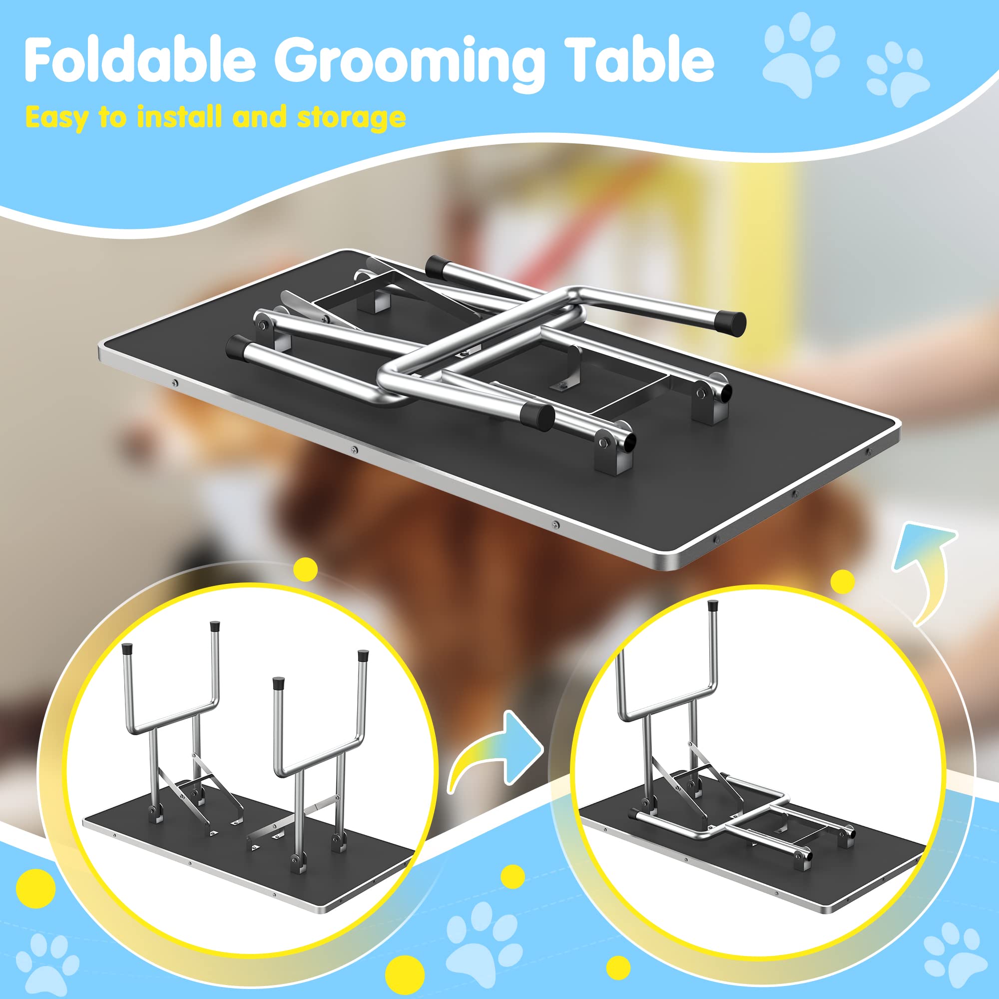 Lyromix Adjustable Dog Grooming Table