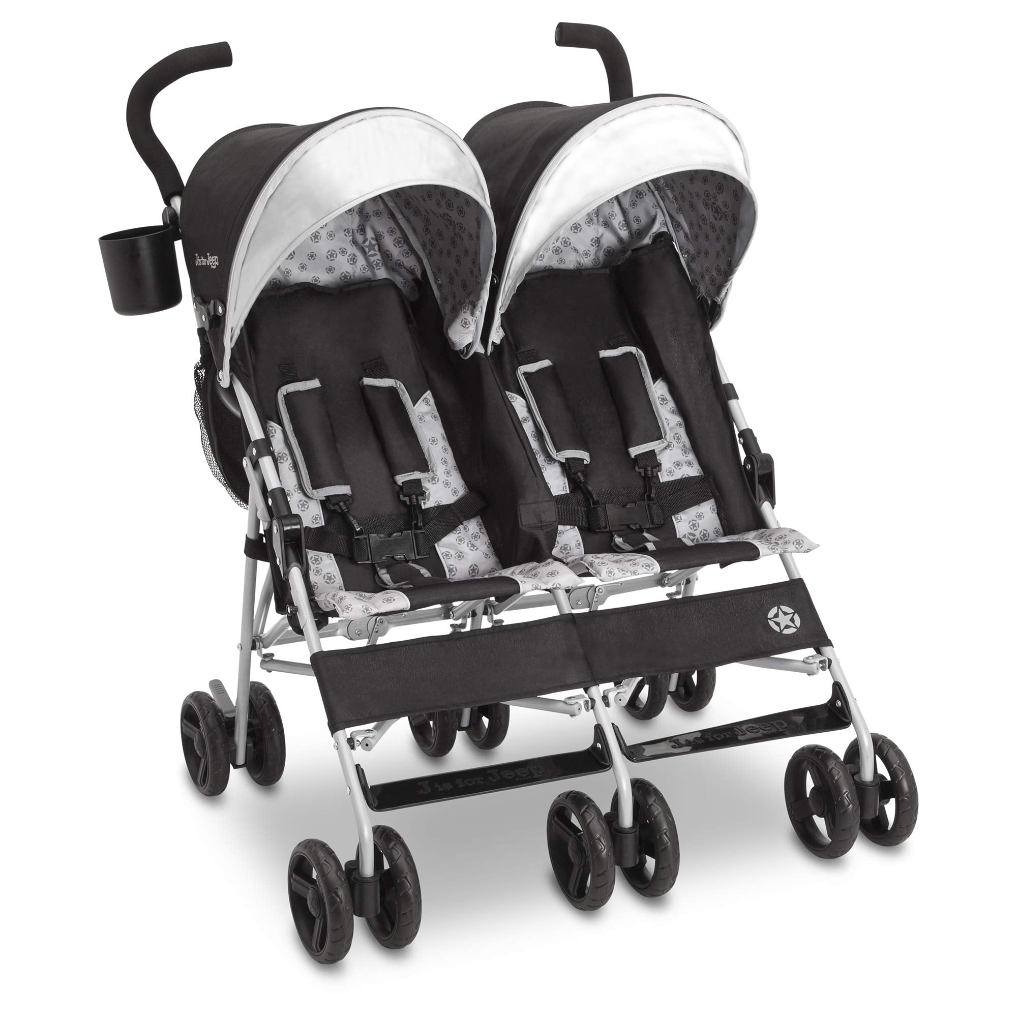 Scout Double Stroller Charcoal Galaxy