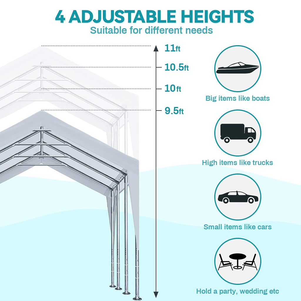 ADVANCE OUTDOOR Removable Adjustable Reinforced