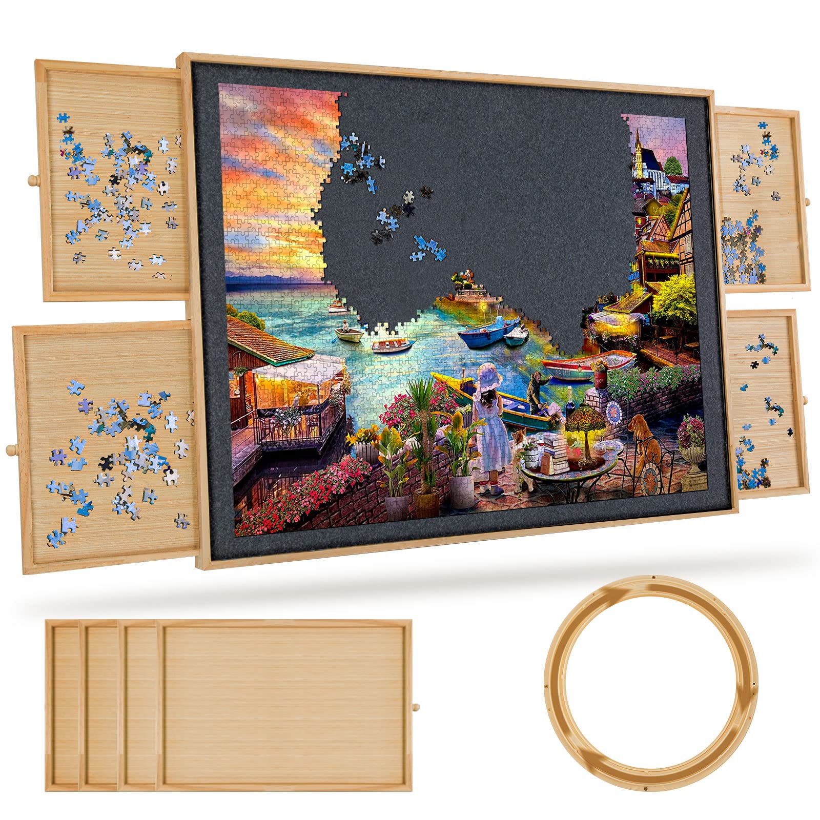 1500 Rotating Jigsaw Drawers Portable