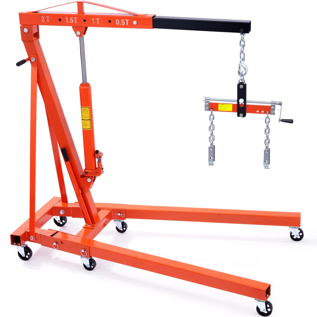VEVOR Folding Hydraulic Casters Lifting